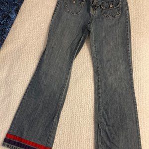 boot leg jeans